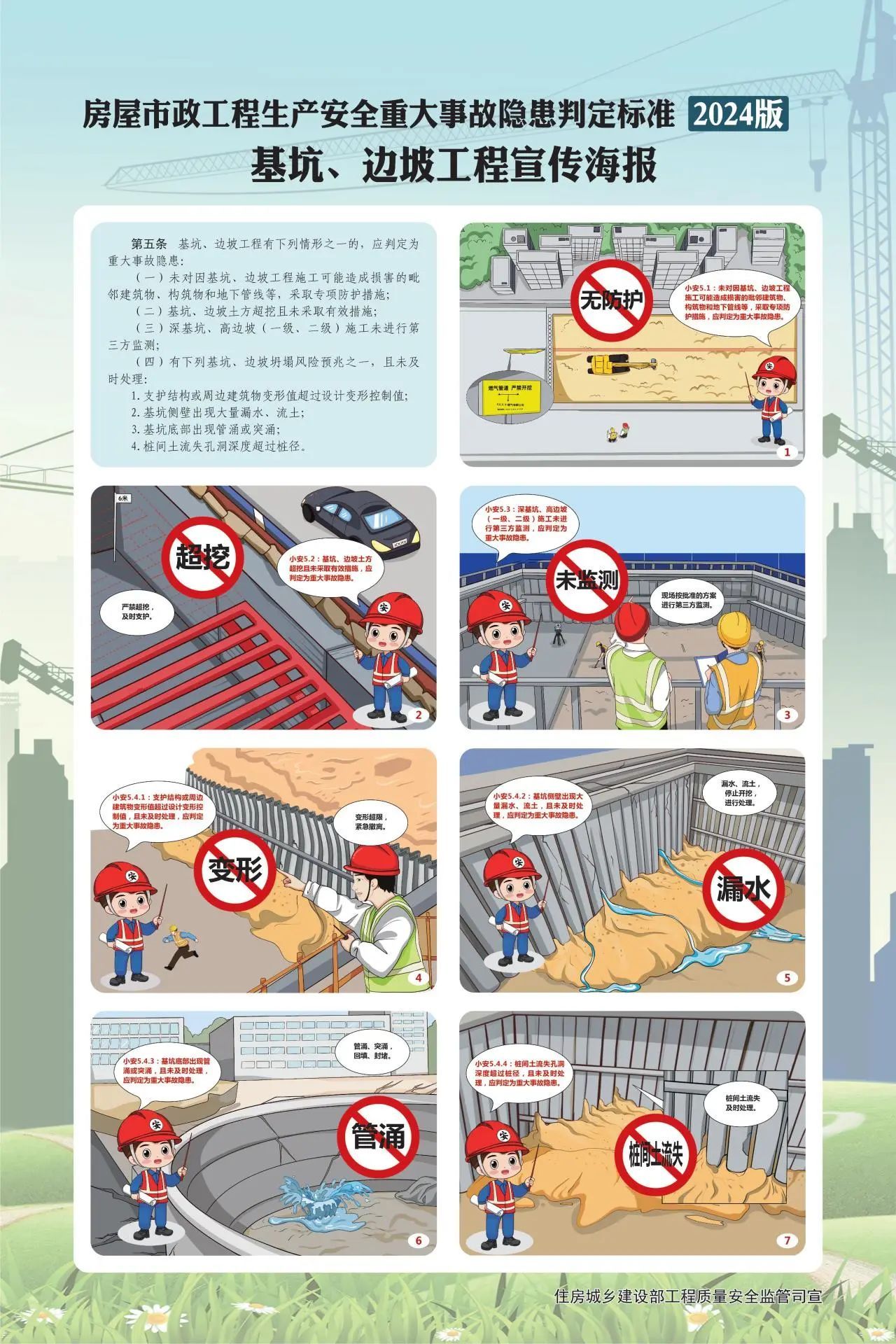 房屋市政工程生产安全重大事故隐患判定标准(2024版)